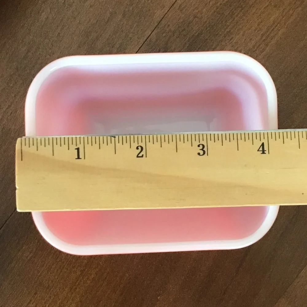 Pyrex Vintage Refrigerator Dish with Lid Primary Red